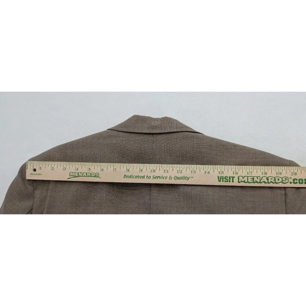 Wall Street Collection Vintage Men's Blazer Jacket Sport Coat Size 42R Beige